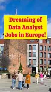 💻 DATA ANALYST JOBS IN EUROPE (2026 Update) 🇪🇺 The demand for Data Analysts is rising across Europe — especially in Germany, Netherlands, France & Poland. Here’s what employers are looking for 👇 ✅ SQL, Python or R ✅ Tableau / Power BI dashboards ✅ Strong analytical thinking ✅ Communication & storytelling with data 💶 Average Salary: €45,000–€65,000/year 🎯 Top industries: Tech, Finance, E-commerce, Logistics 📌 How to Apply: ✔️ Build a strong resume with real projects ✔️ Use verified sites l