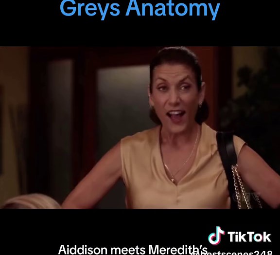 Addison Meets Meredith and Derek's Kids in Greys Anatomy