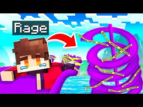 RageElixir Has a WATERSLIDE ACCIDENT in Minecraft!