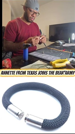 The Black 9mm Bracelet Headed to the great state of Texas!