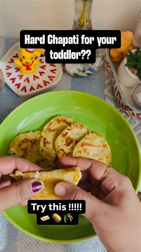 No More Hard Chapati 👀 #healthy #babyfood #food #mom #recipe #cooking #easyrecipe #foodreels