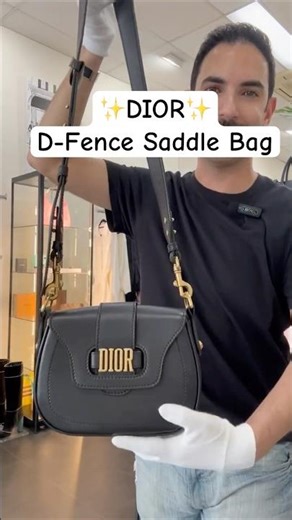 ✨DIOR✨D-Fence Saddle Bag #dior #diorbag #saddlebag #luxurybag #designerconsignment