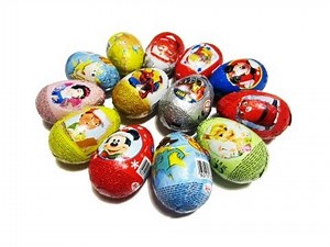 14 Kinder Surprise Zaini Eggs Disney Pixar Cars 2 Princess Iron Man Toy Story Spiderman Chuggington