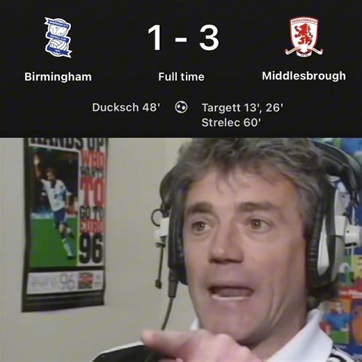 Football Charge Update: Middlesbrough vs Birmingham