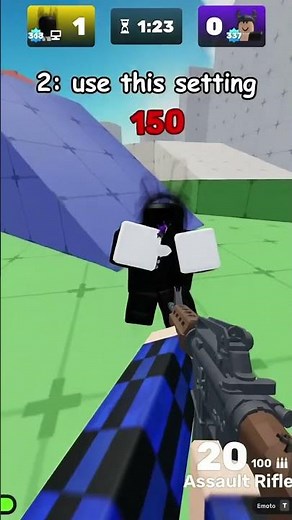 How To Hit Only Headshots In Rivals..💀🔥#roblox #rivals #robloxrivals