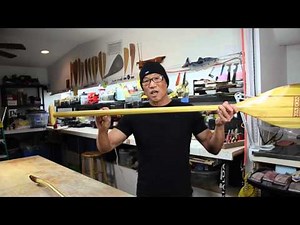 'Oha Wood Canoe Paddle