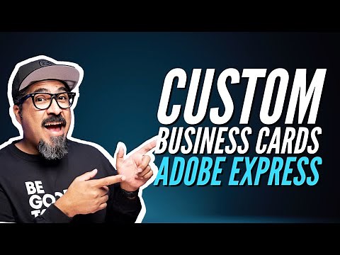 How to Design Business Cards with Adobe Express