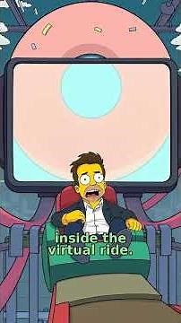The Simpsons Virtual Coaster Mayhem! Homer & Elon Musk’s 90s Nostalgia Ride Disaster