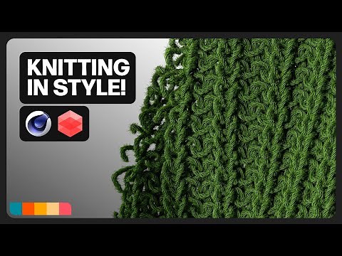 Make Procedural Knitting in Cinema 4D