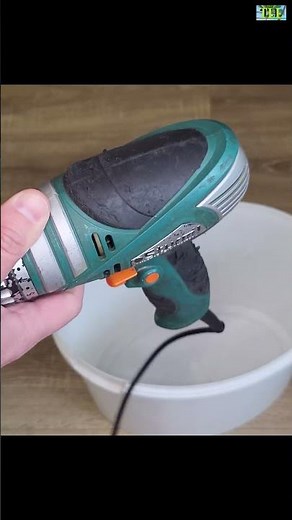 How to Fix a Cracked Plastic Bucket at Home | Easy DIY Repair Hack with Household Tools #Shorts 1