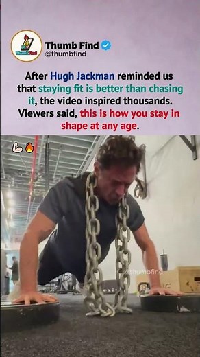 Hugh Jackman Training Like Wolverine at 57 🔥 #hughjackman