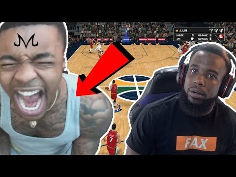 MAKING FLIGHTREACTS RAGE AND QUIT NBA 2K19!!