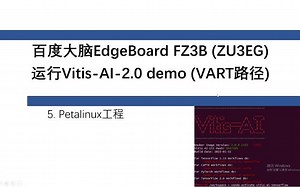 自定义FPGA开发板运行Vitis-AI-2.0 VART demo —— Petalinux工程