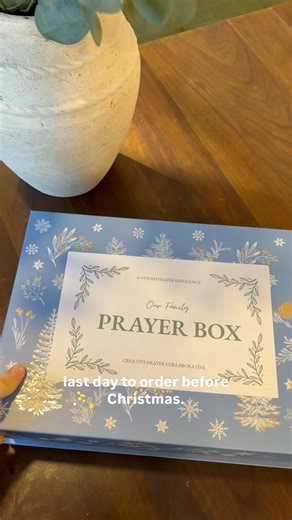 Creative Prayer Collaborative on Instagram: "Last day to order the family prayer box before Christmas!!! Link in bio!"