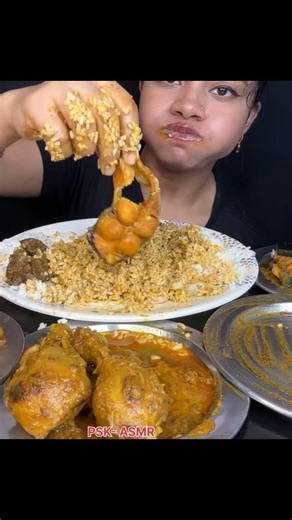Asmr Eating Fish Fry, chicken Leg🍗 #mukbang #eatingshow #asmreating #foodie #shorts #eating#ytshorts