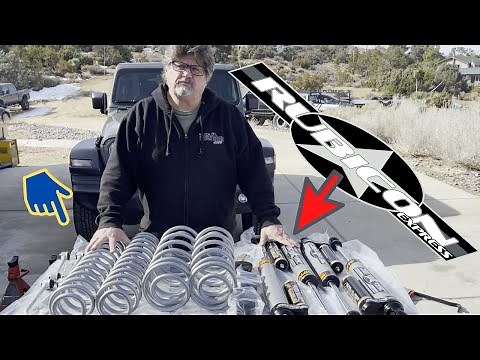 Installing an 2.5" Rubicon Express Lift Kit on Jeep Wrangler JL