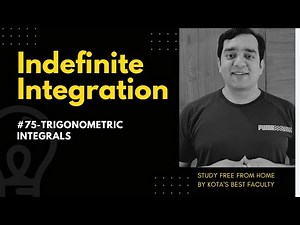 75 Integration: Example of Trigonometric Integration (T 6) | IIT JEE Mains/Advanced | Mohit Tyagi