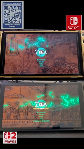 Nintendo Switch 2 VS Switch 1 Loading Time #nintendoswitch2 #zeldatotk #NS2upgrade
