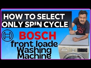 Your Bosch Has a Spin Only Feature – Here's How to Use It