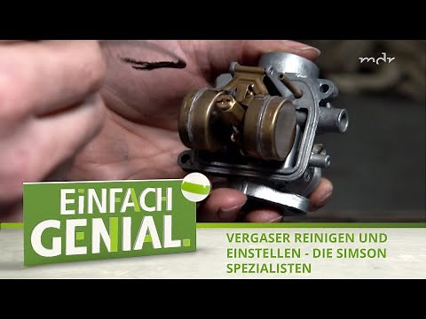 Die Simson Spezialisten: Vergaser reinigen und einstellen