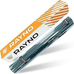 Amazon.com: Rayno UV Blocking Window Shrink Film - Home and Car Window Tint, Heat Control, & Protection - Automotive Windshield Insulation Sun Reflecting Wrap - Platinum Air 7090 Blue Tinted (24" x 10') : Automotive