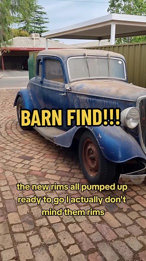 1934 Ford Coupe Barn Find Restoration