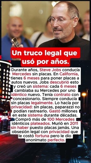 La anécdota real de Steve Jobs comprando Mercedes cada 6 meses