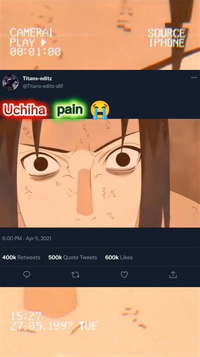 The Saddest Death in Naruto - Itachi's Last Smile"💔 | The Legendary Death Scene |#itachideath😔