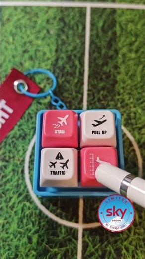 [www.cockpitphd.com] | Boeing Cockpit Sounds Simulator Keychain | Sky Limited Edition #cockpitphd