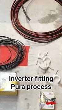 “Inverter Connection Kaise Kare | Wiring & Fitting Ka Sahi Tarika” #viral #treding