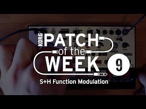volca modular Patch of the Week 9: S H Function Modulation