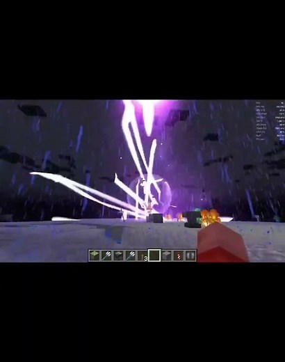 minecraft realistic thunder and weather (aaa particles mod)