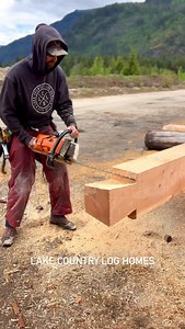 26K views · 23K reactions | Dovetail Handcrafted Log Home we built at...