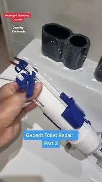 3️⃣🚽Geberit toilet repair - flush valve/ syphon