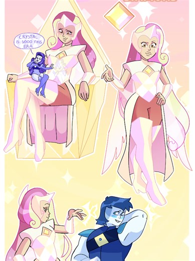 Cadential Diamond - Princess Cadance, diamond gemsona My Little Pony x Steven Universe (MLP gemsonas) I'm still unsure about her design, I didn't want her to be completely yellow and not characterize Cadance, but making her too pink would make no sense for the YELLOW Diamond parallel, However, I think the lore and explanation make up for this part. #stevenuniverse #mylittlepony #mlp #diamonds #gemsona #diamondauthority #princesscadence