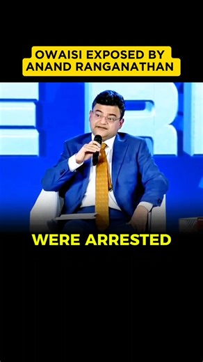 Clear Cut Talks on Instagram: "Anand Ranganathan expose Asaduddin Owaisi on Hindu Majoritarian Country & Kamlesh Tiwari Blasphemy . #anandranganathan #asaduddinowaisi #owaisi #kamleshtiwari #blasphemy . Anand Ranganathan argues that India should not become a majoritarian country. He counters accusations of Hindu majoritarianism by pointing to Asaduddin Owaisi and instances of Muslim majoritarianism: three of Owaisi's legislators were arrested for threatening to behead Taslima Nasrin; crowds pour