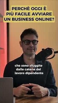 Mai stato così facile creare un BUSINESS ONLINE!
