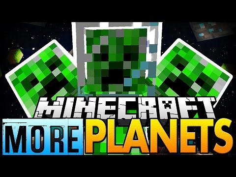 Minecraft: MORE PLANETS MOD 2 (Space Mobs, Bosses, and More)