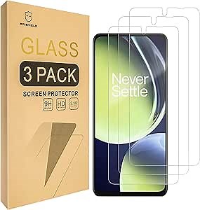 Mr.Shield [3-Pack] Screen Protector For OnePlus Nord N30 5G [Tempered Glass] [Japan Glass with 9H Hardness] Screen Protector
