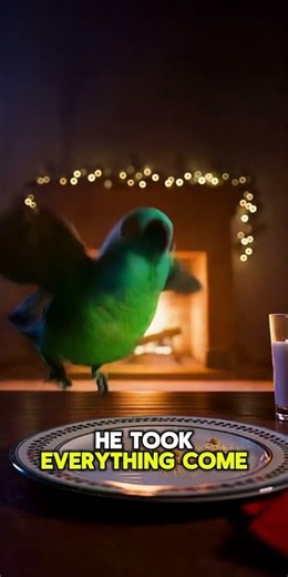 Parrot Accuses Santa of Burglary 🍪👮