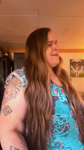 Freedoms just another word for nothing left to lose! kitchen singing in my mamaw gown! 🤷‍♀️ When ya feel it ya feel it! 🫶💃