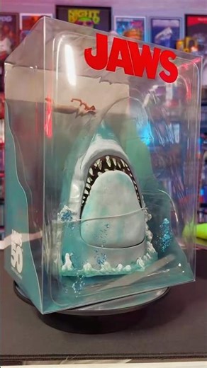 NECA Jaws 50th Anniversary Poster Series Display