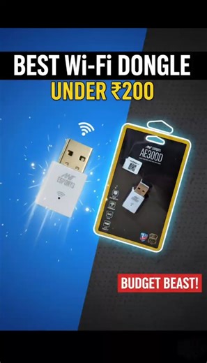 Best Wi-Fi dongle under 200🚀📶📈#techburner