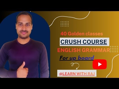 Day=03 Syntax!Noun!Crash course! Golden classes! Board exam! 7:30pm live! Learn with Raj! Raj Yadav