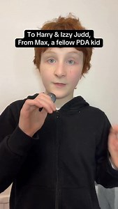 To Harry Judd and #izzyjudd I just wanted to reach out and say if it would help you to have a kid talk about being PdA too, im happy to help | Comfa- Sensory Clothing With Built-In Popits