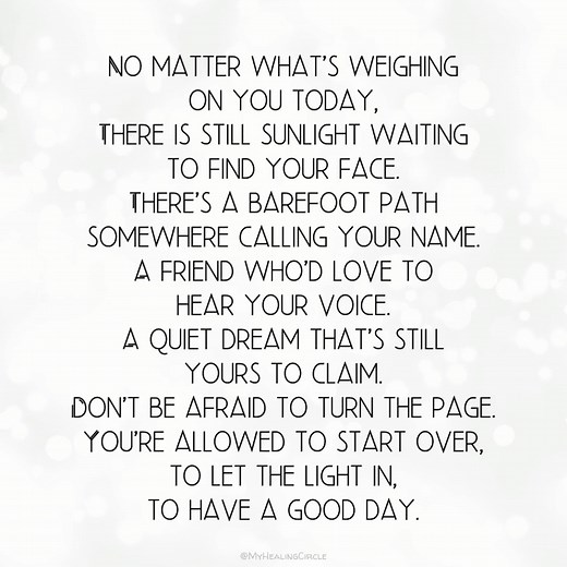 Allow yourself to find the beauty in today.❤😊 | Healing Circle