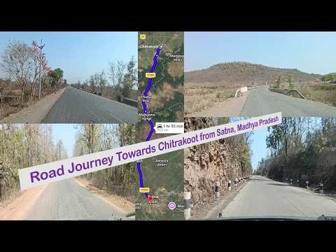“जय श्री राम 🙏...Road Journey Towards Chitrakoot From Satna, Madhya Pradesh