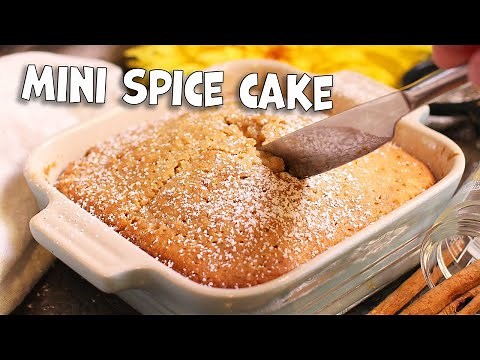 Easy To Make Mini Spice Cake - A Simple Elegant Dessert