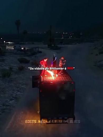 Jogando GTA V com BitGamer e amigos