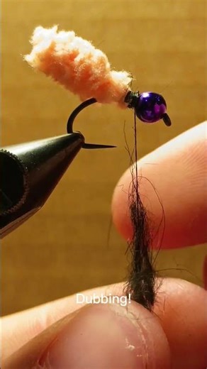 Making a mop fly! #flyfishing #fishing #flytying